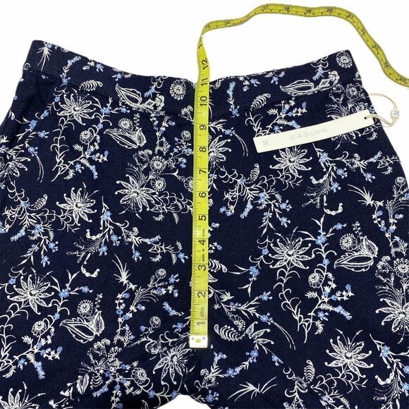 CASLON Cropped Printed Palazzo Pants sz SP - Picture 11 of 12